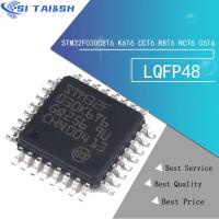 1PCS STM32F030C8T6 K6T6 CCT6 R8T6 RCT6 C6T6 IC chip ST electronics MCU microcontroller IC chip integrated  k6t6c qfp48 WATTY Electronics