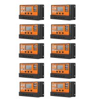 10X 100A MPPT Solar Panel Regulator Charge Controller Auto Focus Tracking 12V/24V