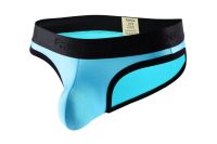 【YF】❁♛ஐ  Brand Silk Low Waist Men Briefs Gay Penis Mens Brief Man Sleepwear Cotton Underpants