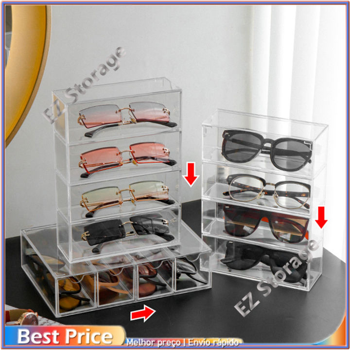 กล่องเก็บแว่นตา-ที่เก็บแว่นตา-ที่ใส่แว่นตา-กล่องเก็บของอะคริลิค-กล่องลิ้นชัก-กล่องเก็บแว่น