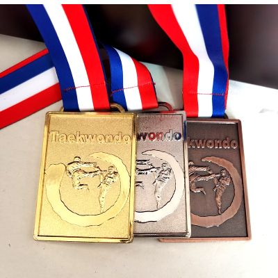 【CW】✿  kwon do Medals Gold Color Medal and Branze print for free on the