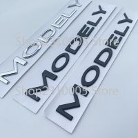 New Font MODEL Y Letters Emblem for Tesla Car Styling Refitting Trunk Nameplate Logo Sticker Chrome Glossy Black Matte Black