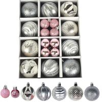 Assorted Color Christmas Balls Christmas Tree Ornaments Balls Xmas Decorations Hanging Tree Pendants New Year Gift