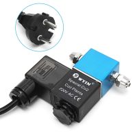 220V EU Plug 50Hz CO2 Aquarium System Magnetic Solenoid Valve Regulator