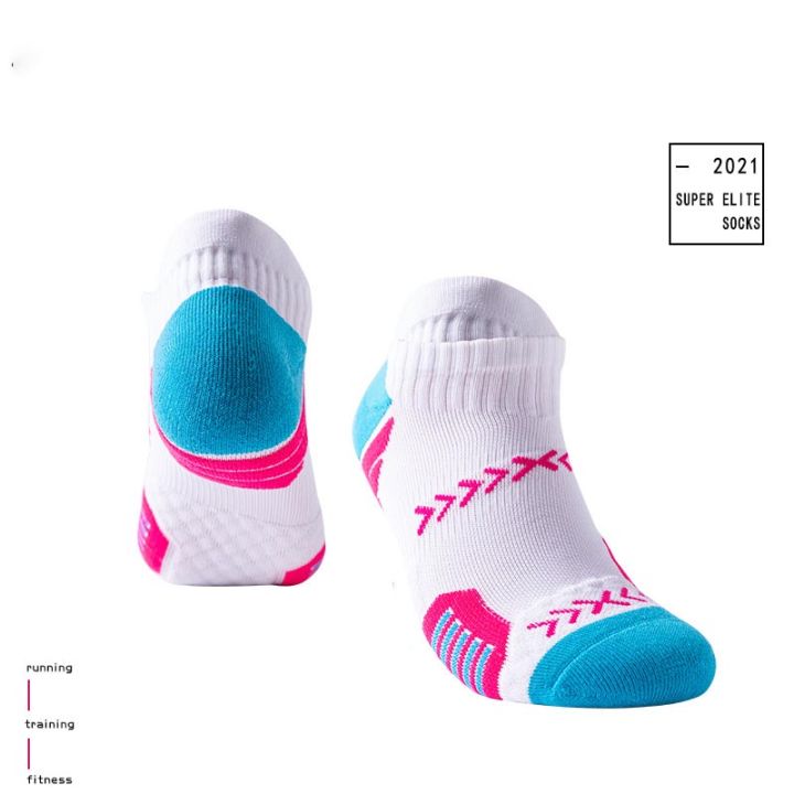 mno-9-socks-2028-ถุงเท้ากีฬาชาย-นุ่มหนา-ข้อสั้น-ถุงเท้าฟิดเนส-ถุงเท้าบาส