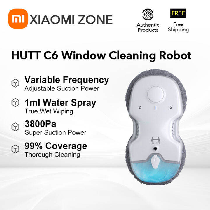 New Hutt C6 Fully Automatic Water Spray Window Cleaning Robott ...