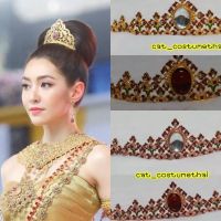 PINมงกุฏครอบศรีษะ สวยงามงามศิลป์ เครื่องประดับชุดไทย...