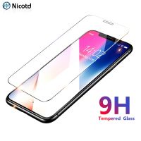 {จี้ดิจิตอล} กระจกเทมเปอร์10ชิ้นสำหรับ iPhone 11 Pro อุปกรณ์ป้องกันหน้าจอ Max สำหรับ iPhone X XS MAX XR iPhone 7 8 6S Plus 5 5S 12 Pro Max MiniScreen Protectors