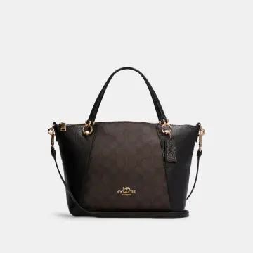 Coach etta carryall online black