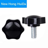 [HOT JIAZZAQQMGW 555] M4 M5 M6 M8 M10 M12 Star Shape ด้ายหนีบจับ Bolt Bakelite ลูกบิดมือกระชับสกรูอุตสาหกรรมอุปกรณ์พลาสติก