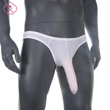 Men's Sexy Underwear Elephant T-back G-string Briefs Breathable