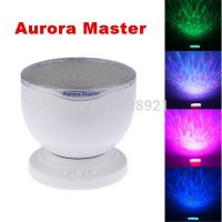 【SALE】 rettceltuter1983 เครื่องฉายคลื่นสายรุ้ง Aurora Master Daren Wave ไฟ Led Nightlight เครื่องฉายคลื่นแผ่นเรืองแสงโทรศัพท์ MP3ลำโพงต่อเข้าเพลง