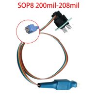 Lowest Price SOIC8 SOP8 Test Clip Probe Line For EEPROM 93CXX/25CXX/24CXX circuit Programming on TL866 RT809F RT809H CH341A Calculators