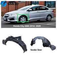 (Ssklo) ด้านหน้า Fender Liner ด้านในแผงที่หุ้มพลาสติก Shield สำหรับ Honda City GM6 2014 2015 2016 2017 2018 2019 2020