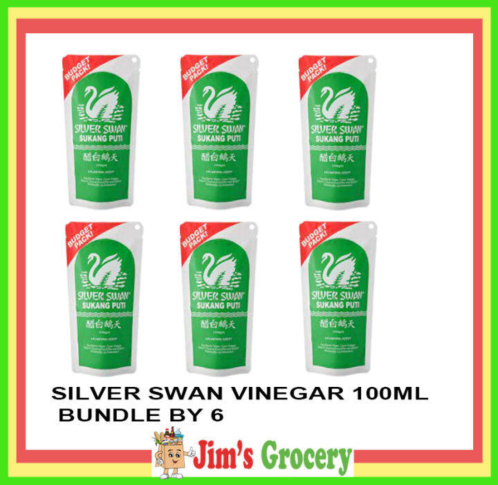 JIMS SILVER SWAN VINEGAR 100ML (BUNDLE BY 6PCS) Lazada PH