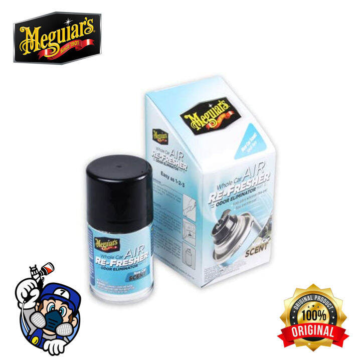 MEGUIAR'S Air ReFresher (New Car Scent Freshener) Lazada