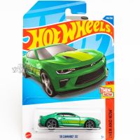 ❗ No. 219 39; 18 CAMARO SS Chevrolet Green Mattel Hot Wheels Alloy Small Sports Car