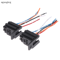 agasgbrg 5Pin Car RELAY SOCKET VIOLET SOCKET Car CONNECTOR ปลั๊กยึดรถรูพรุน