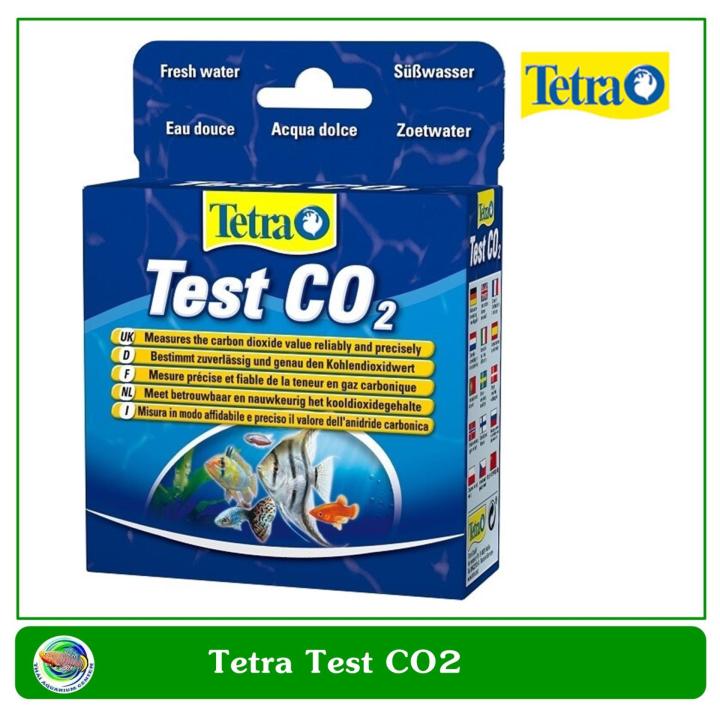 Tetra Test CO2 ชุดทดสอบปริมาณคาร์บอนไดออกไซด์ในน้ำ