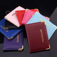 New Europe travel card holder PU leather ID card protection cover bag Litchi pattern case holder Card Holders