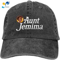 NJDS Aunt Jemima Baseball Caps Men Women Summer Hat Black Cotton Cap Fashion