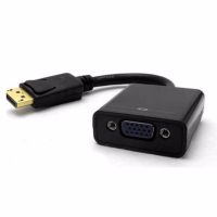 Display Port DP M to VGA F Cable 1080P Converter Adapter - Black - intl