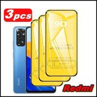 3PCS ฟิล์มกระจก Tempered Glass for Redmi Note 12 Pro 12S 12Pro+ 12C A2+ 10C Note.11.Pro A1 Redmi10 2022 10A 10S 9T 11S, ป้องกันหน้าจอ กระจกนิรภัย full Screen cover