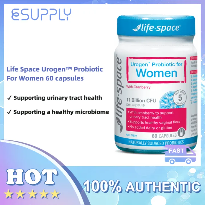 Life Space Urogen™ Probiotic For Women 60 capsules Australia【Expire