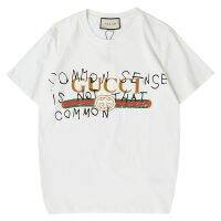9081# Short-sleeved T-shirt printing all-match bottoming shirt half-sleeve loose top trendy version clothes