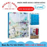 Bao Áo Tủ Vải E120 THANH LONG - 120 x 42 x 160cm