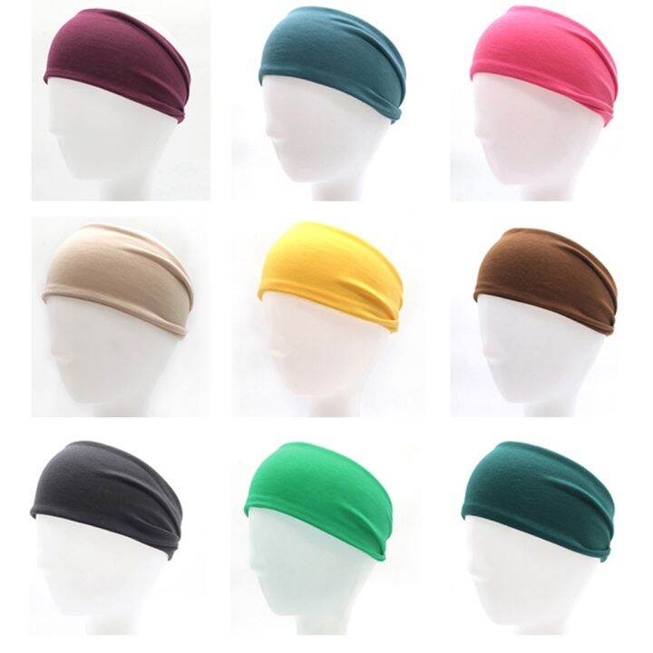 cw-fashion-menstretch-outdoor-fitnessbands-unisexcolor-sportheadbandhair-elastic-bands-hairband