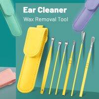 6PCS Ear Cleaner Ear Care Spoon Tool Soft Spiral For Ears Earwax Picker Cleaning Ear Wax Removal Tool Earpick Remover