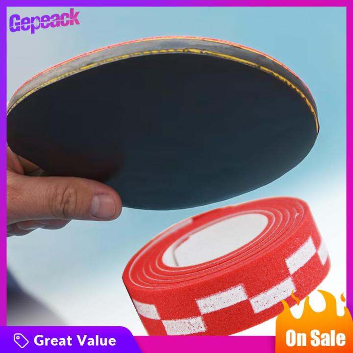 Gepeack Table Tennis Racket Edge Tape Self Adhesive 10mm Pickleball