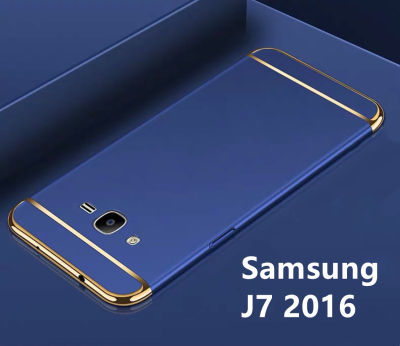 [ส่งจากไทย] Case Samsung galaxy J7 2016 เคสโทรศัพท์ซัมซุง j710 เคสประกบหัวท้าย เคสประกบ3 ชิ้น เคสกันกระแทก สวยและบางมาก สินค้าใหมเคสโทรศัพท์ ต้านเชื้อแบคทีเรีย เคส3 In 1สุดหรู