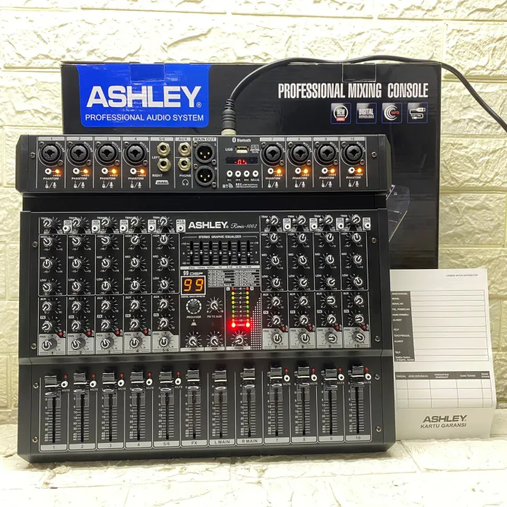 Mixer Audio ASHLEY REMIX-1002 Original Product "10-Channel ...