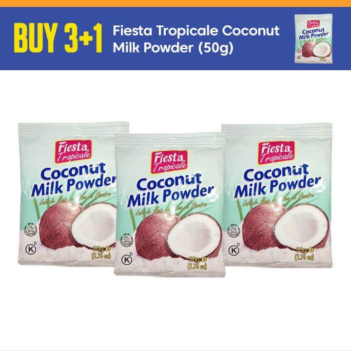Fiesta Tropicale Coconut Milk Powder 50g Buy 3 plus 1 (Expiry Date
