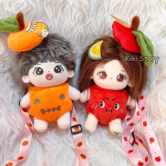 Genuine 20cm doll bag pumpkin crossbody bag Apple messenger bag Idol