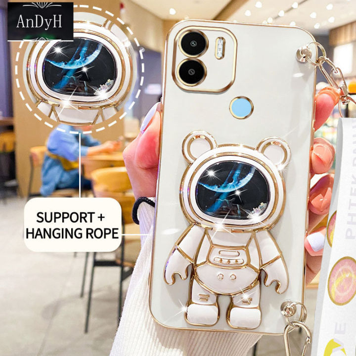 andyh-nbsp-casing-nbsp-for-xiaomi-redmi-a1-2022-a1-2022-4g-a2-poco-c50-phone-nbsp-case-nbsp-cute-nbsp-3d-nbsp-starry-nbsp-sky-nbsp-astronaut-nbsp-desk-nbsp-holder-nbsp-with-lanyard