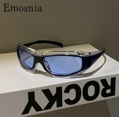 【colby glasses】 แว่นกันแดดแฟชั่น Emosnia แว่นตากลางแจ้งขี่จักรยานกรอบเต็มแว่นกันแดดขี่จักรยานส่วนบุคคลผู้หญิงแว่นตาสำหรับผู้ชาย UV400