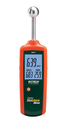 EXTECH MO257 - PINLESS MOISTURE METER with .78-1.6 inch depth.