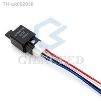 ❧☑♙ 4pin 40A automotive relay with relay socket and wire DC 12v-24v Car Relay