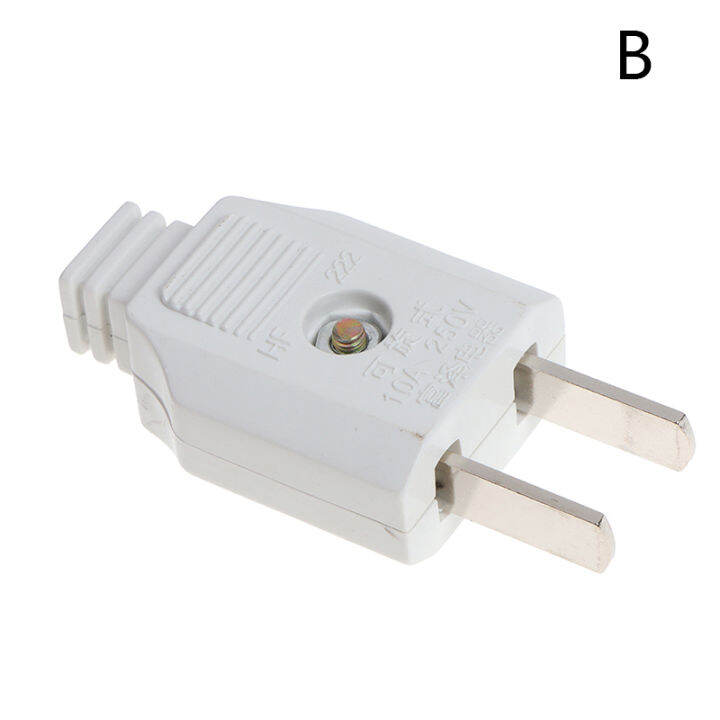 Springday US 2 Flat Pin AC Electric Power Male Plug Female Socket ...