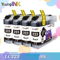 Black LC223 LC221 LC 223 Cartridges For Brother Printer Ink Cartridge DCP-J562DW J4120DW MFC-J480DW J680DW J880DW J5320DW Ink Cartridges