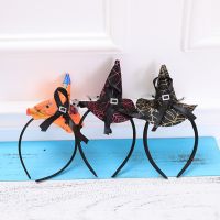 Halloween Pumpkin Sorceress Hat Witch Hat Fancy Dress Party Costume Cap Party Decor for Kids Caps Adults Kids Cosplay