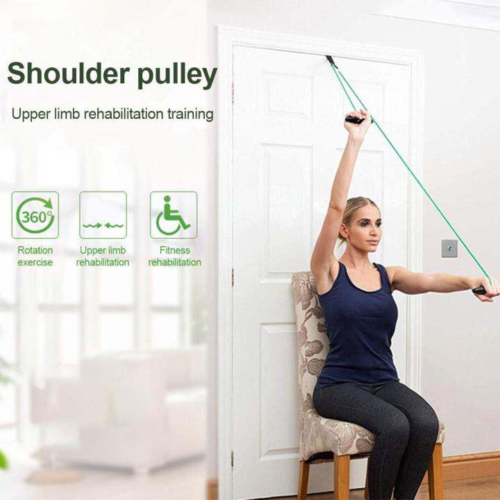 Shoulder Rope Pulley System for Exercise Therapy Rehabilitation Lazada