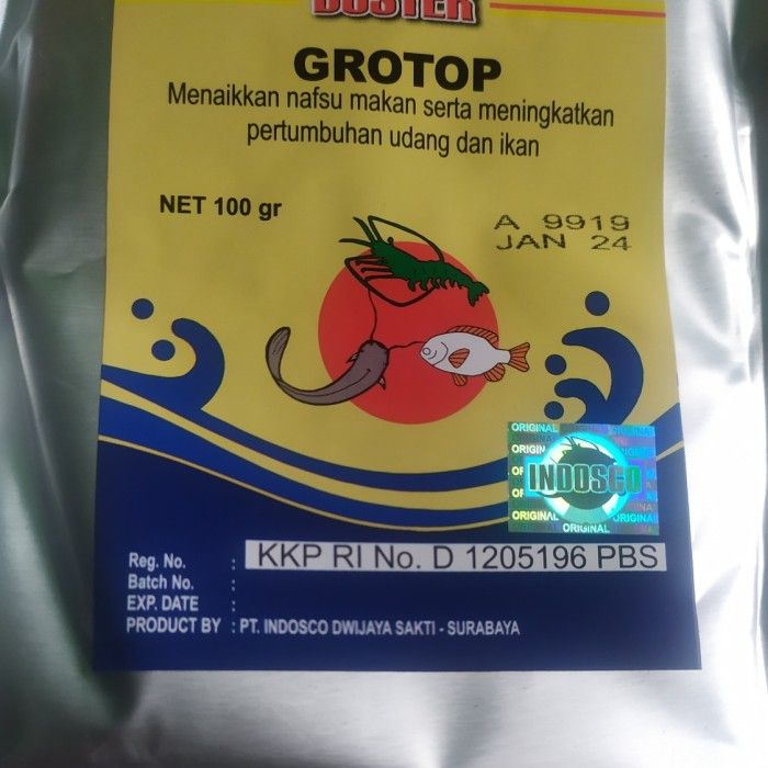 Boster Grotop Gr Vitamin Ikan Obat Ikan Vitamin Penambah Nafsu Makan Ikan Lazada Indonesia