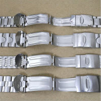 Strap For Watchband 17mm 20mm Width Stainless Steel Wrist Watch Straps and Clasps Band Accessories