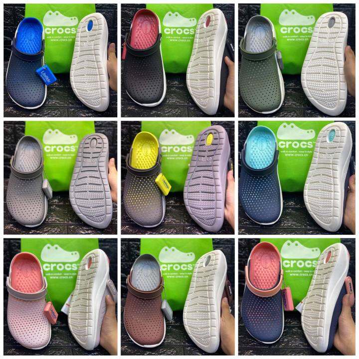 lazada crocs literide