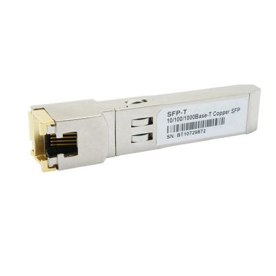 2X Gigabit RJ45 SFP Module 10/100/1000Mbps SFP Copper RJ45 SFP Transceiver Gigabit Ethernet Switch