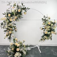 【hot】♀✎✾  Wedding Props Artificial Crescent Row Arrangement Table Finished T stage Road Lead FloralWedding Arch